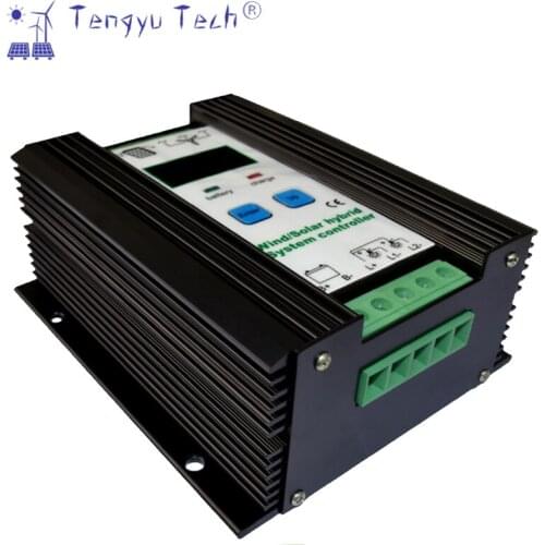 Tengyu Tech 12/24V 600W Wind Solar Hybrid charge controller Wind Solar System Controller