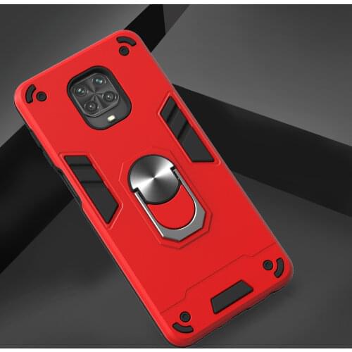 Anti Shock Case For Xiaomi Redmi Note 9 8 9S 9A 9C 7 6 Pro 5 Plus 4 4X Impact Metal Magnet Ring Case Cover For Redmi 7A 6A 5A