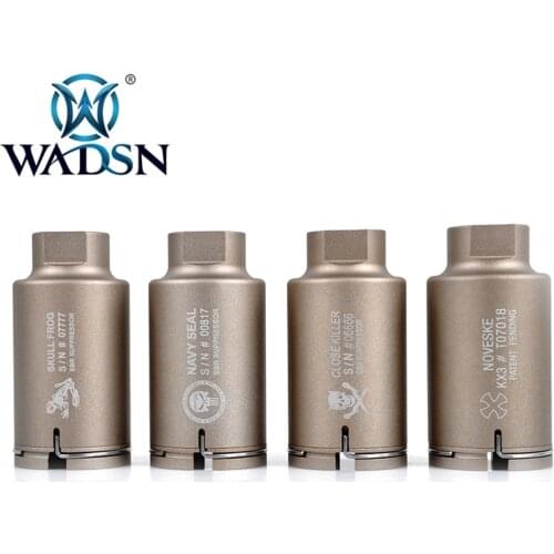 WADSN Airsoft NOV M4 MINI VERSION Thread Size 14mm Anti-Clockwise Thread Aluminum Ar15 Tracer WEX156 Hunting Accessories
