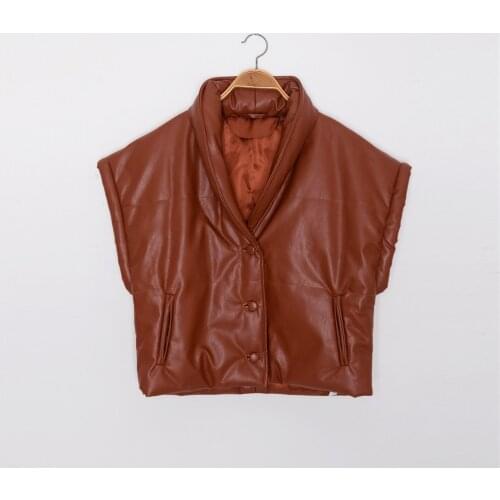 Solid Color Vest Women Casual Single Breasted 2020 New Top