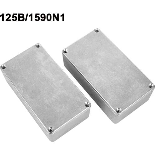 2pcs 125B/1590N1 Aluminum case guitar stompbox&pedal enclosure for guitar effect pedal project