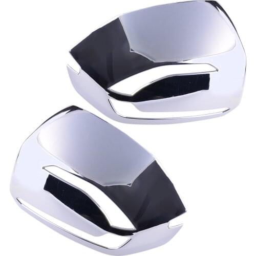 2Pcs Car ABS Chrome Side Door Rearview Mirror Cover Trim Fit for Hyundai Palisade 2020 Styling