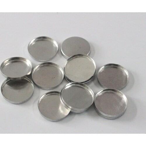 50 pcs dia 26mm AL pan Aluminum lip balm pan empty eye shadow case