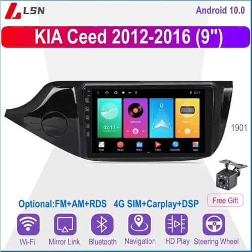 9" Android 10 For Kia Ceed 2012,2013,2014,2015,2016 LHD Multimedia Video GPS Navigation Car Radio Player Auto Stereo Navi DVD
