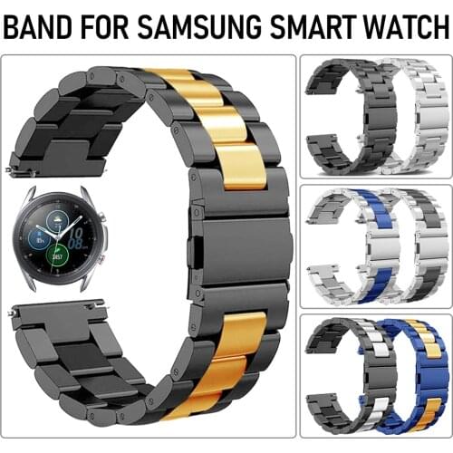 Stainless Steel Band for Samsung Galaxy Watch Gear S3 Classic Metal Bracelet for Galaxy Frontier Wrist Strap Accessories 20/22mm