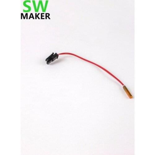 SWMAKER PT100 Temperature Sensor Up to 500 Degree Molex Connector for Ultimaker 2 V6 Chimera Lite6 Hotend 3D Printer