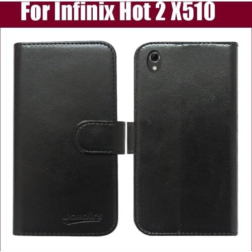 Infinix Hot 2 X510 Case New Arrival 6 Colors High Quality Flip Leather Exclusive Phone Cover Case For Infinix Hot 2 X510 Case