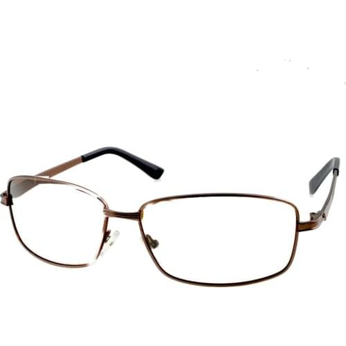 Rectangle Brown Frame Sports Men Reading Glasses +0.75 +1 +1.25 +1.5 +1.75 +2 +2.25 +2.5 +2.75 +3 +3.25 +3.5 +3.75 +4 To +6
