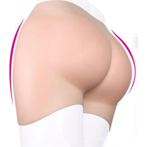 New Full Silicone Hips Ass Enhancer Panty Shaped Ass Buttocks Sexy Hips1500g Waist Shaper Padded Panties Waist Trainer