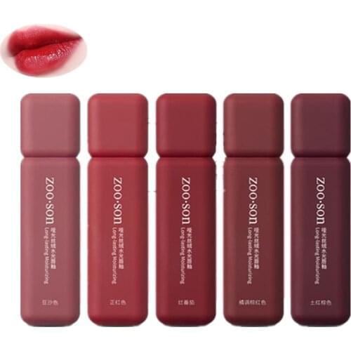 New Brand Fog Matte Makeup Lip Glaze Cosmetics Lipgloss Moisturizing Colors,Nutritious Lip Color Set,Easy to Wear Labial Glair