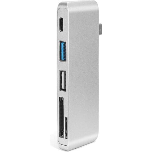 Usb c hub usb splitter usb3.0 type c usb splitter expander for Samsung S9/S8 Huawei P20 macbook