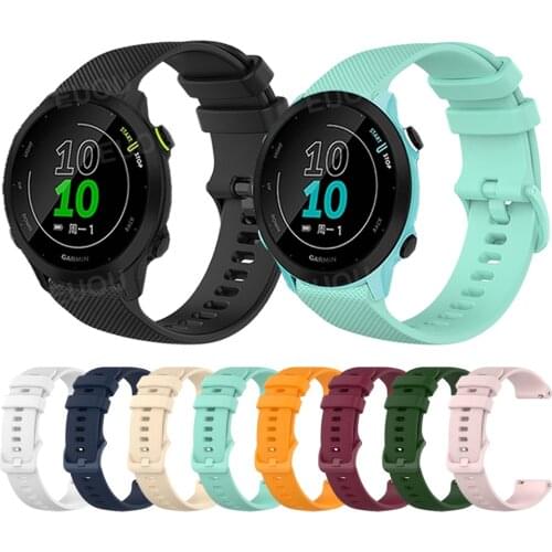 Silicone Wristband For Garmin Forerunner 158 245 245M 645 Strap Band Bracelet Wriststrap Belt Replace Watchband Quick Release