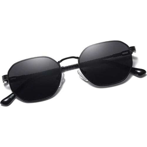 New unisex punk metal fashion sunglasses classic retro sunglasses women brand design driving street shooting glasses