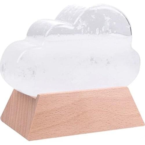 Cloud Weather Bottle Decor Chic Household Adornment Fresh Storm Bottle Crafts Creative Weather Forecast Bottle Ornament