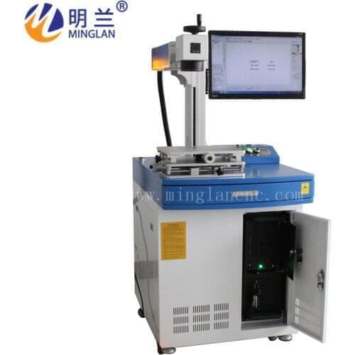 20W 30W fiber laser marking machine metal marking machine laser engraver machine Nameplate laser marking mark stainless steel