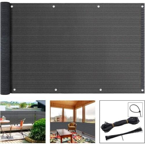 Balcony privacy screen cover balcony fence net child protection net fence protection net