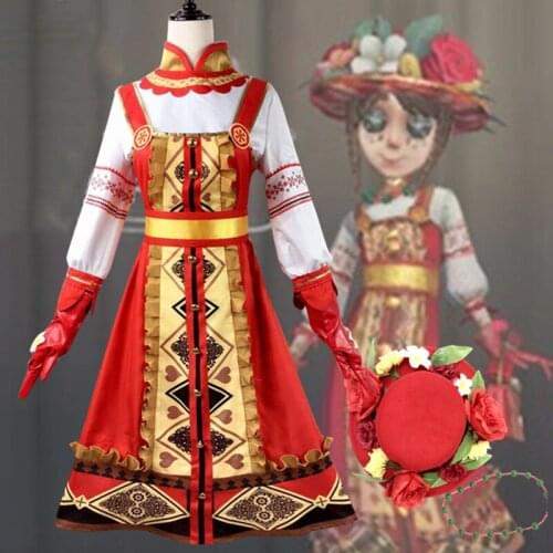 Game Identity V Cosplay Costumes Gardener Emma Woods Spring Demon Cosplay Costume Halloween Carnival Party Women Cosplay Dress