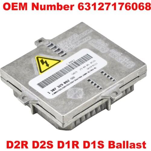 1PCS 12V 35W D2S D1S OEM HID Xenon Headlight Ballast Compute Control Unit Part 63127176068 For BMW Benz Audi Mini V Mazda Range