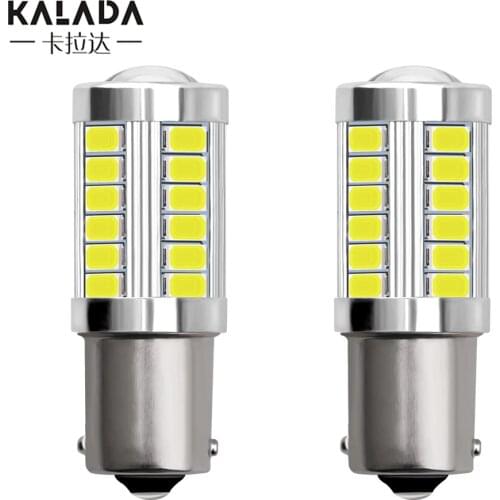 10pcs Canbus 1156 BA15S P21W 1157 P21/5W BAY15D Car Led Lights Wholesale Auto Brake Parking Lamp Reverse Bulb White Yellow 12V