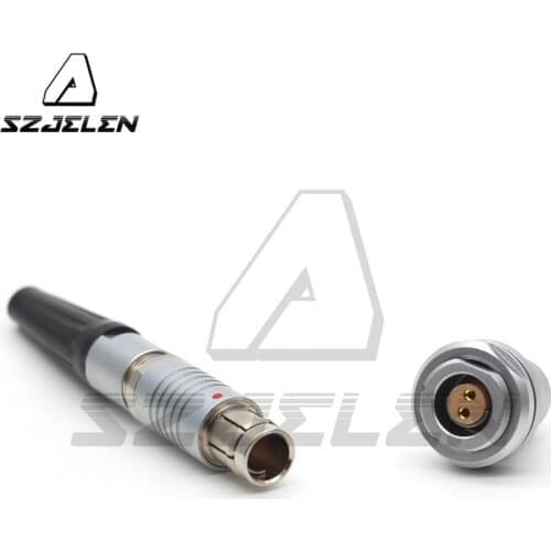 1F Series 2 Pin Waterproof Connector,Metal Connector For Medical Equipment and Beauty Instrument