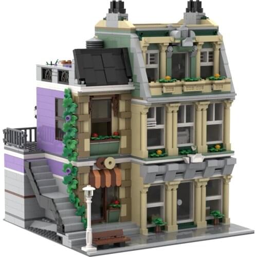 2373Pcs Crown Jewel MOC-72506 Modular Police Station Small Particles Building Blocks Toy (Licensed and Designed by Kim Artisan)