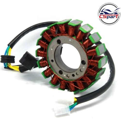 93mm 18 Coils Magneto Stator Linhai YP250 YP300 257CC 300CC 260cc 300cc ATV UTV Scooter