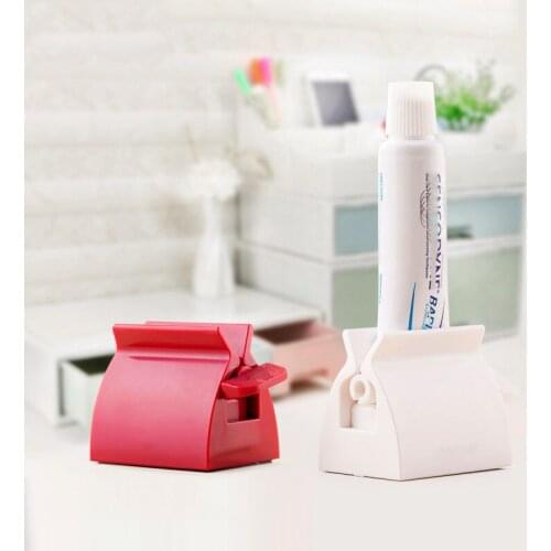 Bathroom Accessories Rolling Toothpaste Squeezer Multifunctional Dispenser Facial Cleanser Squeezer Clips Manual Squeezer Press
