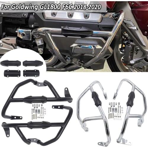 Gold Wing 1800 Bumper Engine Guard Highway Crash Bar Fuel Tank Protector For HONDA GoldWing GL1800 F6C F6B 2018 2019 2020 2021