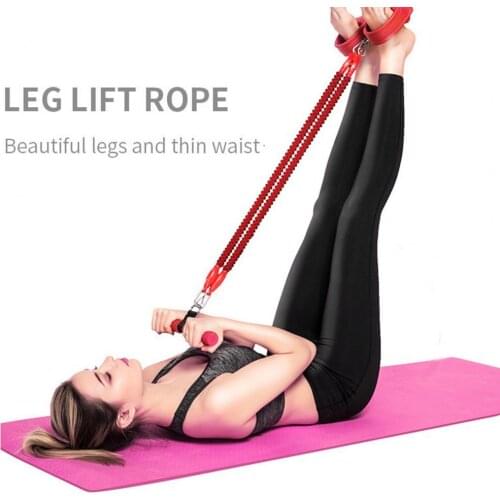 11Pcs Multifunctional Training Sport Yoga Elastic Pull Rope Resistance Band Exercise Elastic Band Fitness Exercise Equipment Set