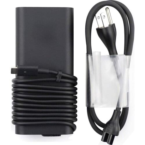 Huiyuan Fit for 130W 20V 6.5A USB Type C 0K00F5 HA130PM170 AC Adapter for Dell XPS 15 XPS 15 2-in-1 9575 P/N: 0K00F5 K00F5