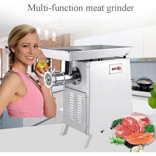 Commercial stainless steel 220v 380v meat grinder electric Multi-function meat mincer industrial meat chopper Cutter 4000W
