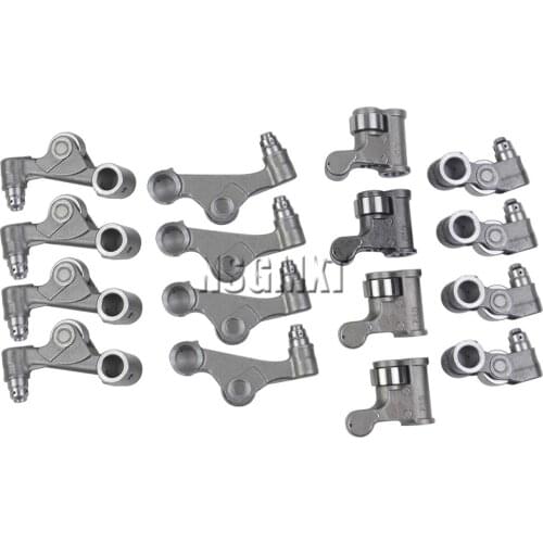 AP01 16PCS Intake & Exhaust Rocker Arms Set for VW Audi Skoda 2,0 TDI 16V AZV BKD BMN MN980076 03G109411 03G109412A