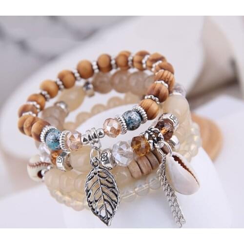 Meyfflin Bracelets With Charms