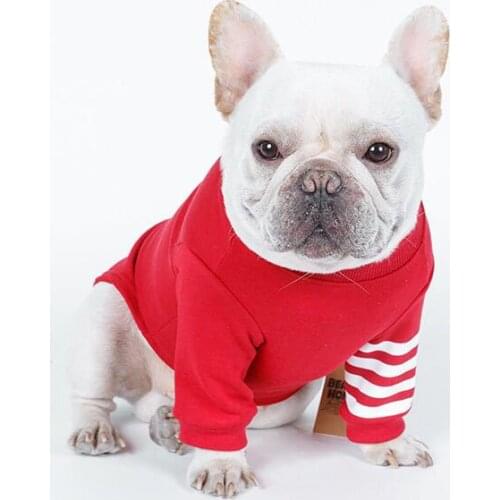 Fashion 2021 Pet Dog Clothes for Small Dogs Small Cats Two-legged Sweatshirt Jacket Costume Hot Sell for Lovely Dogs Cotton