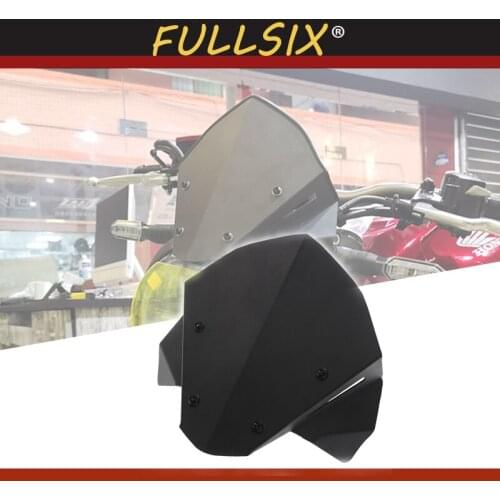 Motorcycle CNC aluminum small windshield for HONDA CB650R cb650r CBR650R CB 650R 2019 Wind screen Head Cover Air Curtain