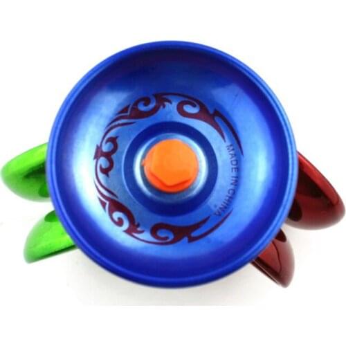 Paly Mini 2019 8-11 Years 1a 3a 2a 5a New Arrival Thumb Chucks Magical Yoyo Magic Alloy Yoyo Ball Drum-shaped Unisex Metal 2021