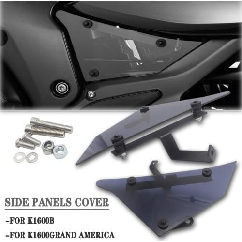 Motorcycle Fairing Cowl Cover ABS Plastic Plates Tank Trim Fill Panels For BMW K1600B K1600Grand America K 1600 B