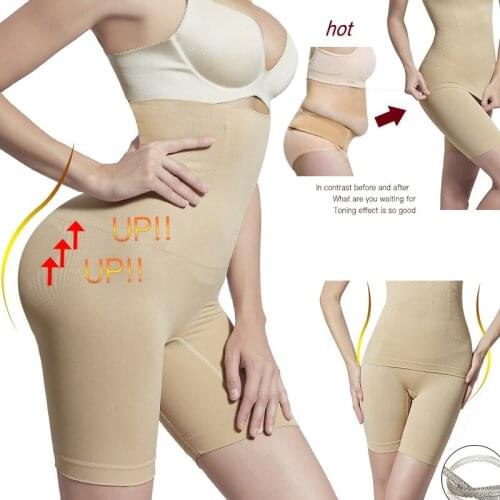 Arrival Postpartum high waist flat angle abdomen pants corset hip body body shaping pants ladies underwear