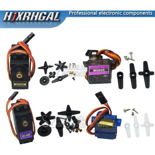 SG90 MG90S MG995 MG996 MG996R Servo Metal Gear for Model Helicopter Boat For Arduino UNO DIY