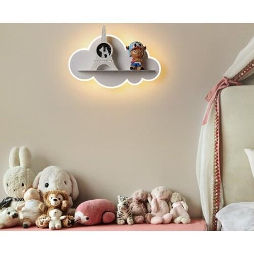 Modern LED Wall Lights Bedroom living room decoration lighting wall lamp creative aisle cloud Wall Lamp white AC90-260V