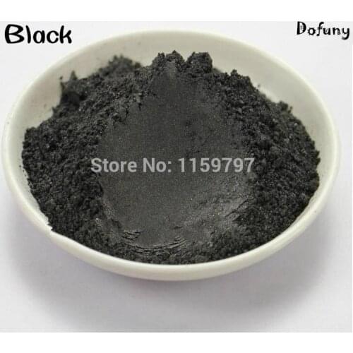 500g/bag High Quality Pearl Powder Black Color Mica powder Pigment Glitter Pearlescent Powder For DIY Decoration