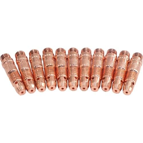 7Pcs Welding Tools Accessories TIG Inverter DC Welding Machine Welder Equipment TIG Tungsten Collet body