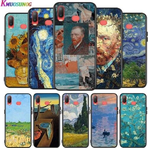 Van Gogh Oil Painting Silicone Cover For Samsung Galaxy A9 A8 Star A7 A6 A5 A3 Plus 2018 2017 2016 A750 Phone Case