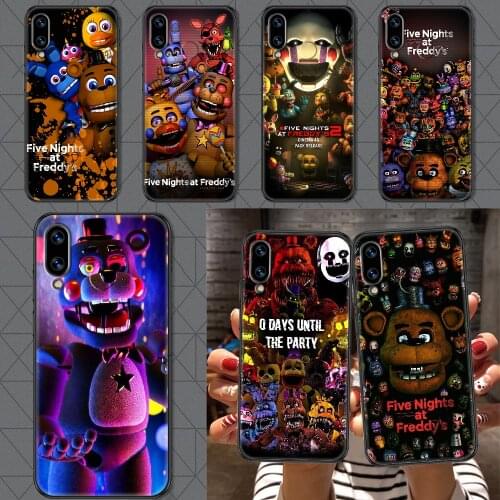 SFM Fnaf Animatronics Phone case For Huawei Honor 6 7 8 9 10 10i 20 A C X Lite Pro Play black fashion back soft waterproof art