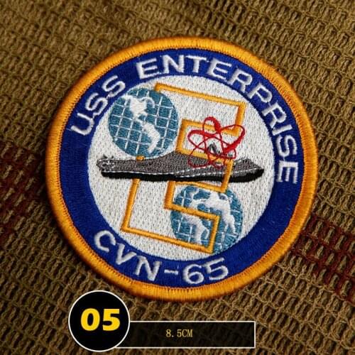CVN-65 USS ENTERPRISE 1961 - 2012 US Navy Squadron Cruise Crew Patch Military armyshop2008