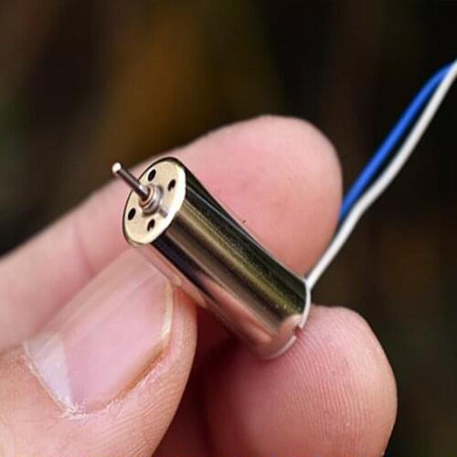 DC 3.7V 43000RPM High Speed Strong Magnet 8520 Coreless Motor Micro for Mini Quadcopter Model Airplane Accessories 85*20mm