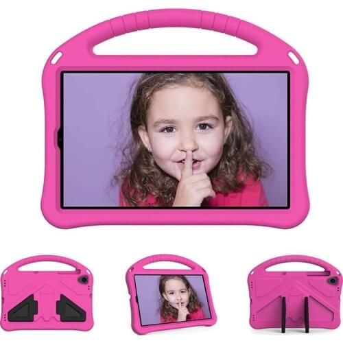 For Lenovo Tab M10 HD FHD 2019 2020 TB-X606/X306/X705 Case EVA Foam Portable Hand Holder Kids Safe Shockproof Stand Tablet Cover