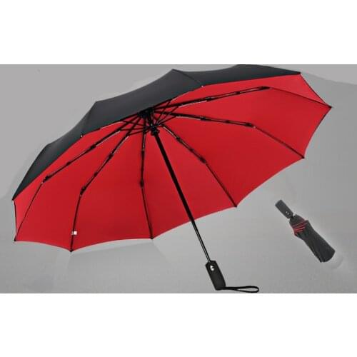Double Automatic Umberlla Rain UV Parasol Waterproof Windproof Waterproof Business Umbrellas Folding UV Protection Umbrellas