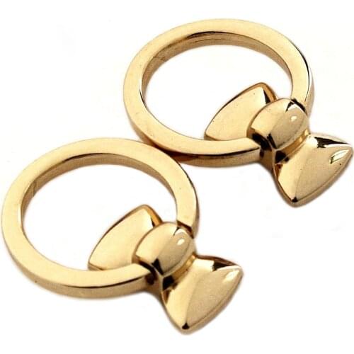 2pcs Metal Bag Decoration Buckle With Screws Bag Side Hang Buckle for Handbag Bag Purse Hardware Closure Bag Parts Accessories