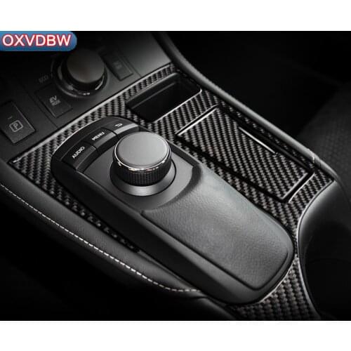 Nterior Car Carbon Fiber Car Console Panel Frame Cover Stickers For LEXUS CT200h F-SPORT LHD RHD Accessories Car Styling